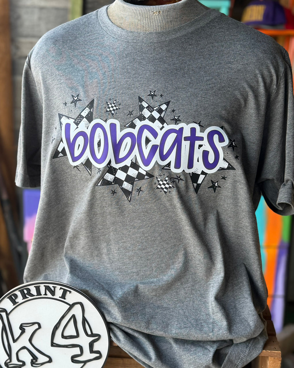 Bobcats Star Graphic T-Shirt