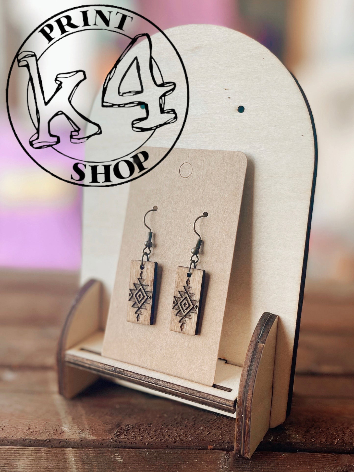 Aztec Earrings