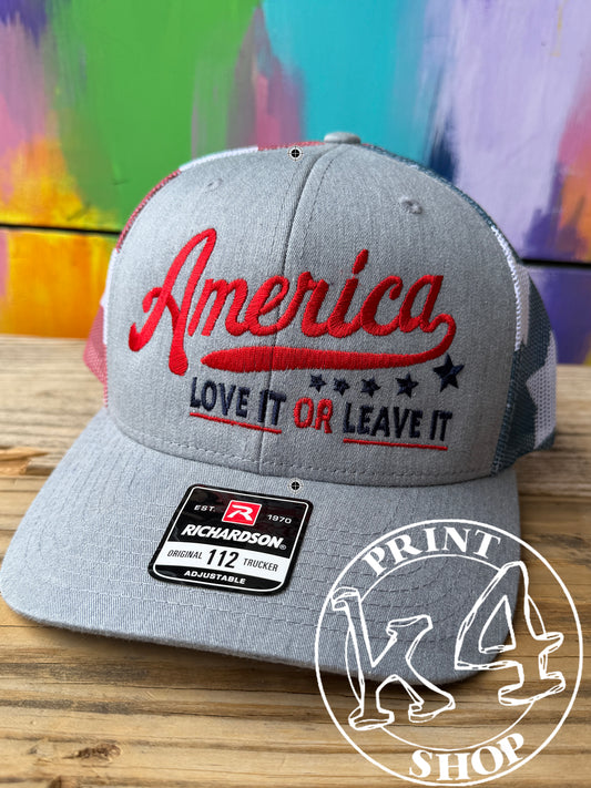 America - Love It or Leave It Hat