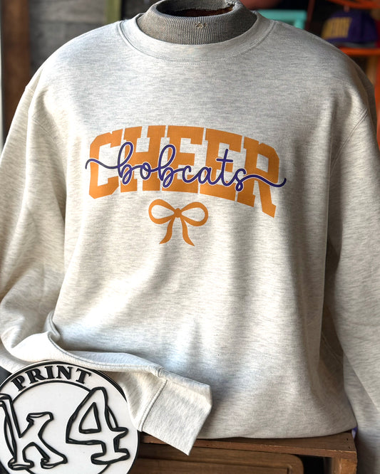 Bobcat Cheer Sweatshirt