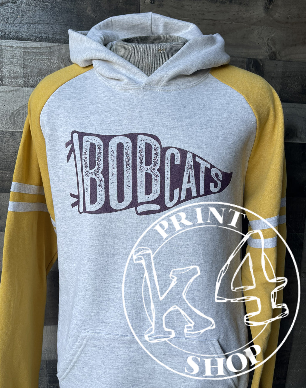 Bobcat pennant Hoodie